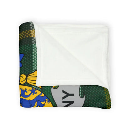 Cozy Elegant Heraldry Design Soft Comfortable Blanket Product