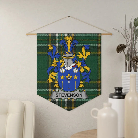 Stevenson Family Coat of Arms Wall Hanging Product