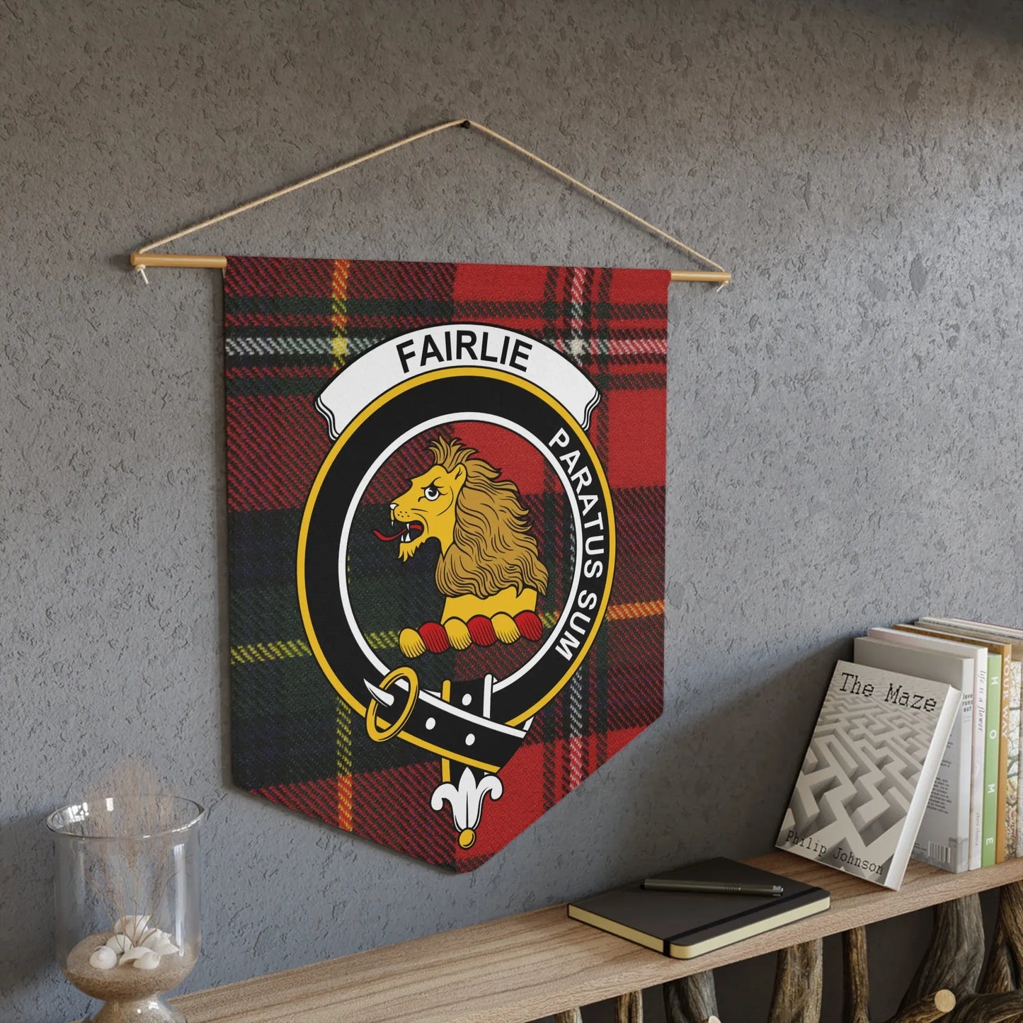 Fairlie Paratus Sum Tartan Wall Hanging product type