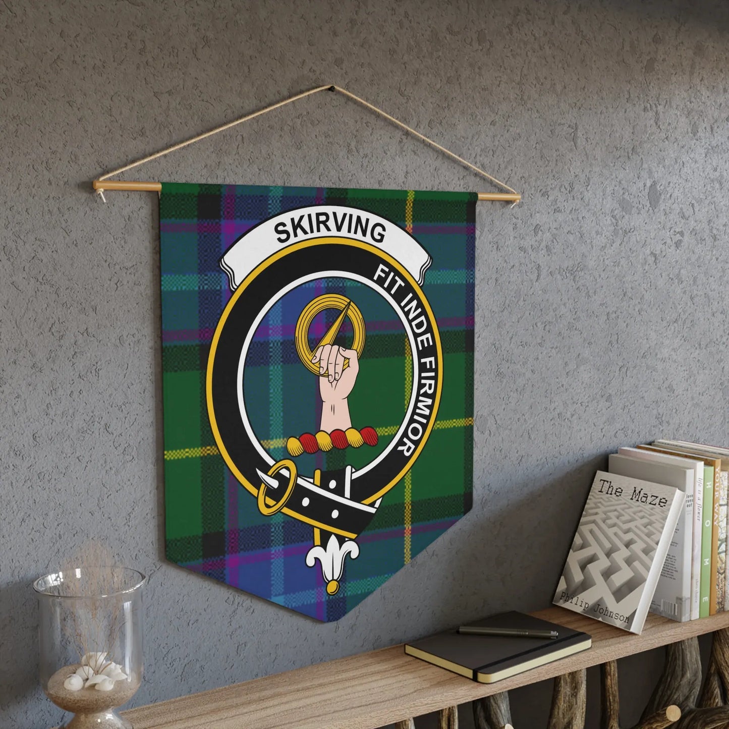 Skirving Clan Crest Tartan Wall Decor product