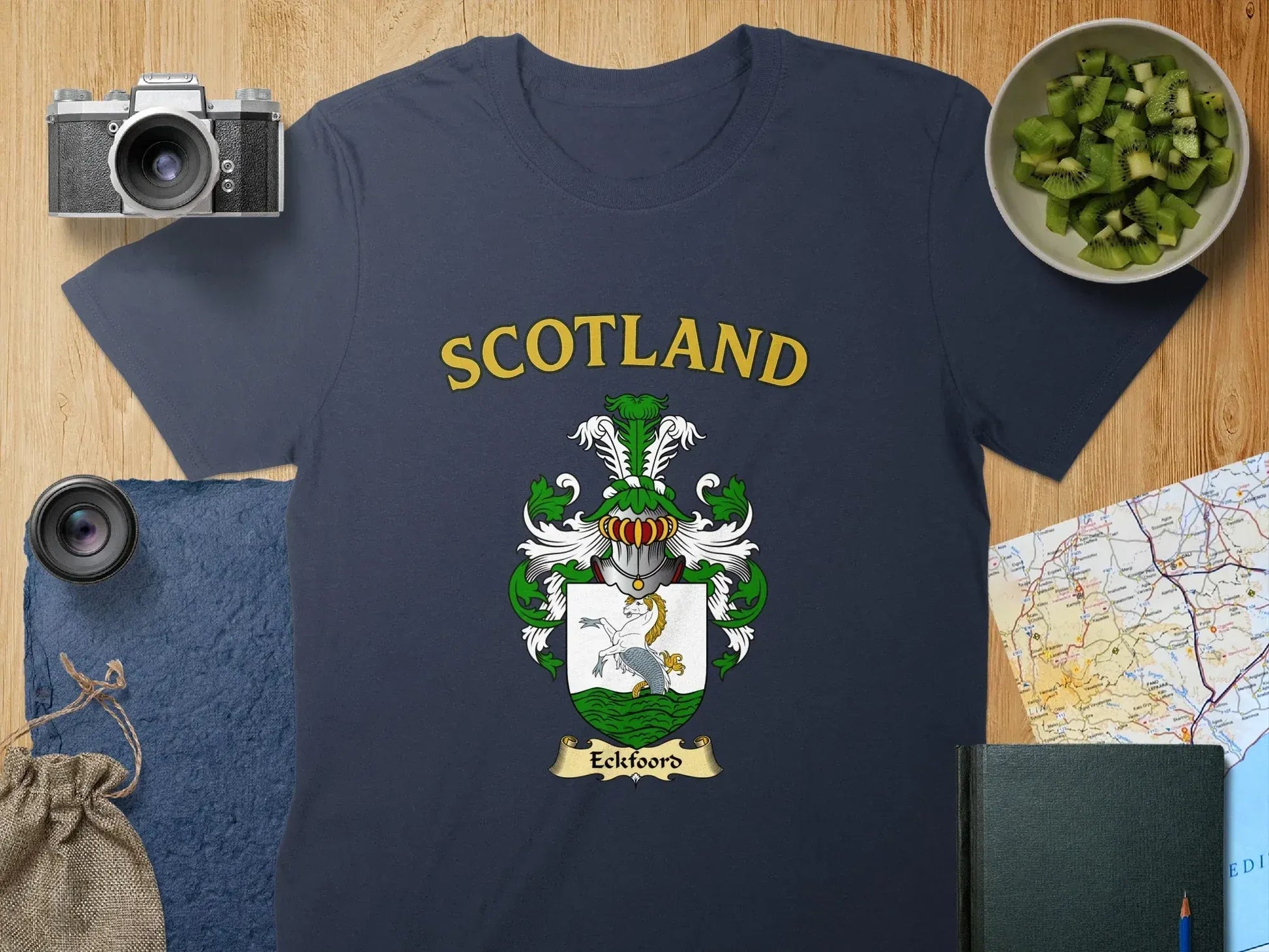 Scotland Eickford Style Crest Graphic T-shirt product