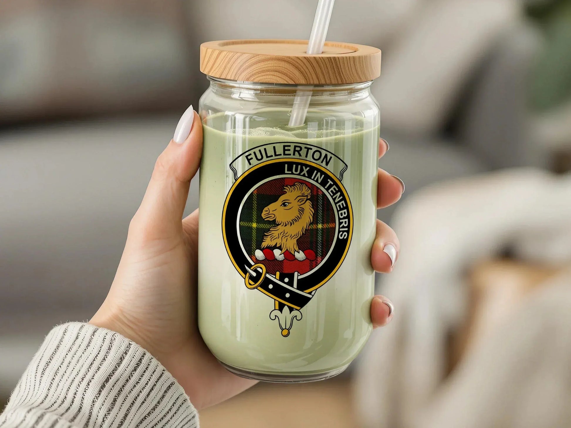 Fullerton Lux in Tenebris Jar with Lion Design product