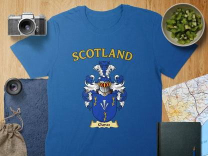 Scotland Family Crest T-Shirt Premium Graphic Tee product