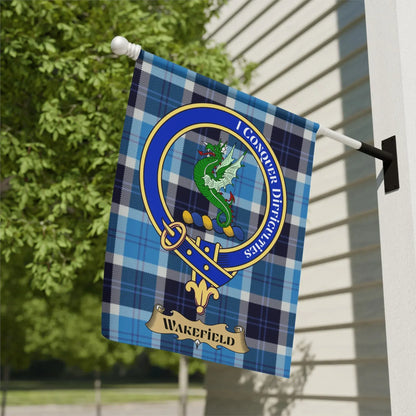 Wakefield Clan Badge with Dragon Crest flag product