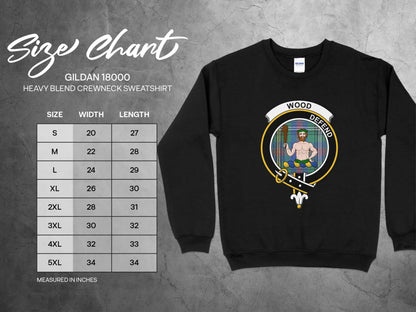Wood Defend Design Men's Crewneck Sweatshirt product type