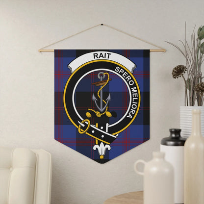 Spero Meliora Blue Black Design Wall Banner product