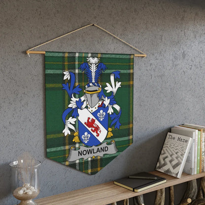 Nowland Family Crest Shield Wall Hanging product type
