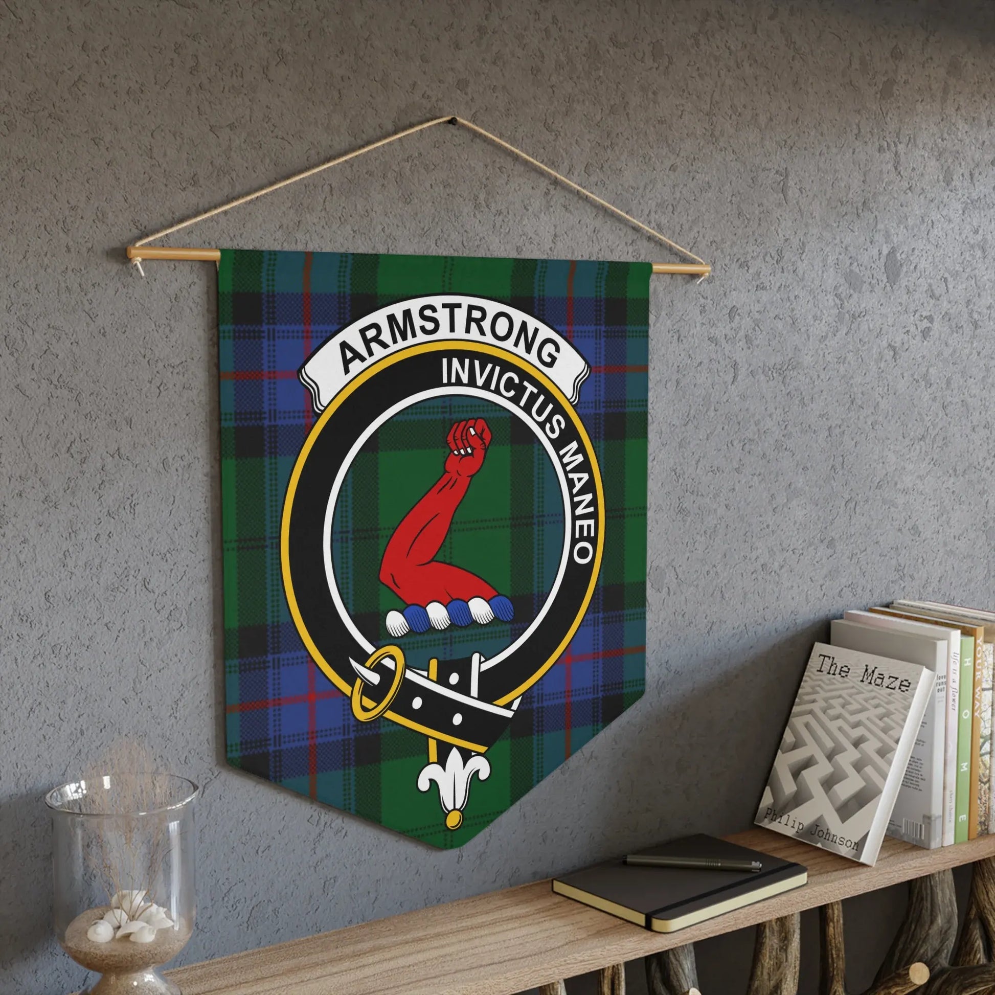 Armstrong Invictus Maneo Embroidered Wall Decor product