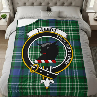 Tweedie Thol and Think Tartan Throw Blanket product