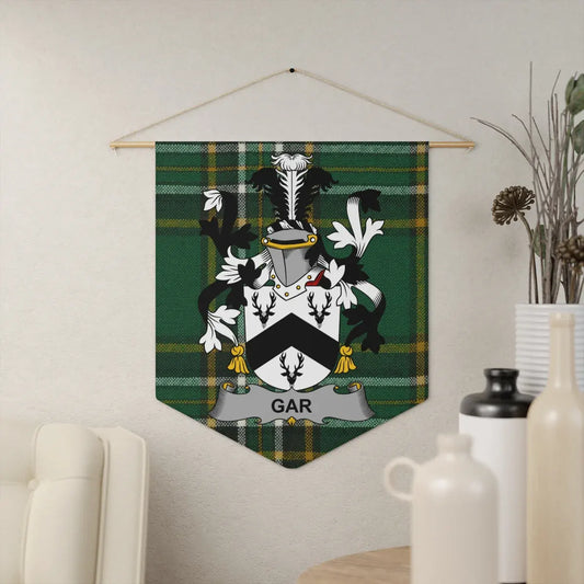 Custom Family Crest Tartan Wall Hanging Decor product type