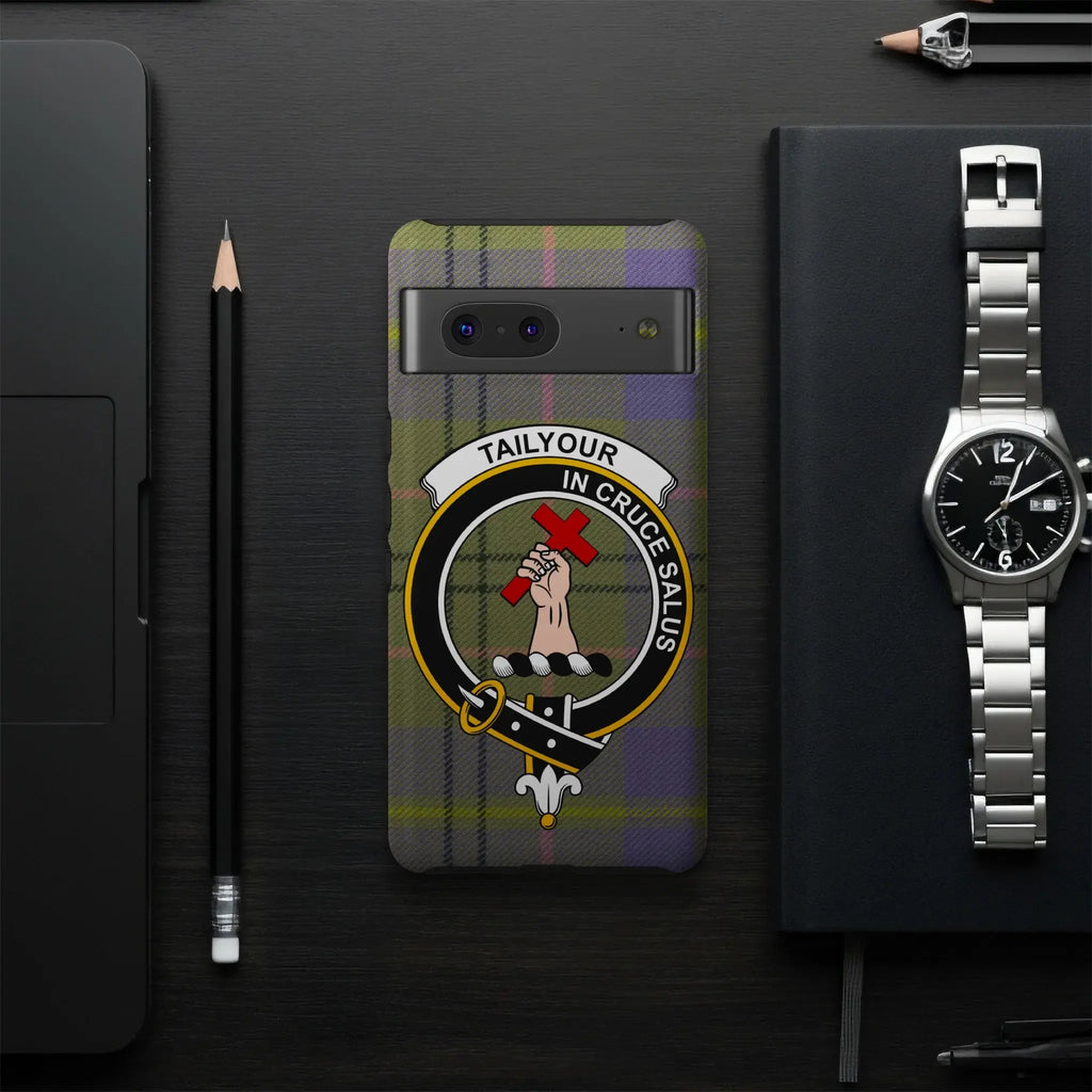 Tailyour In Cruce Salus Tartan Phone Case