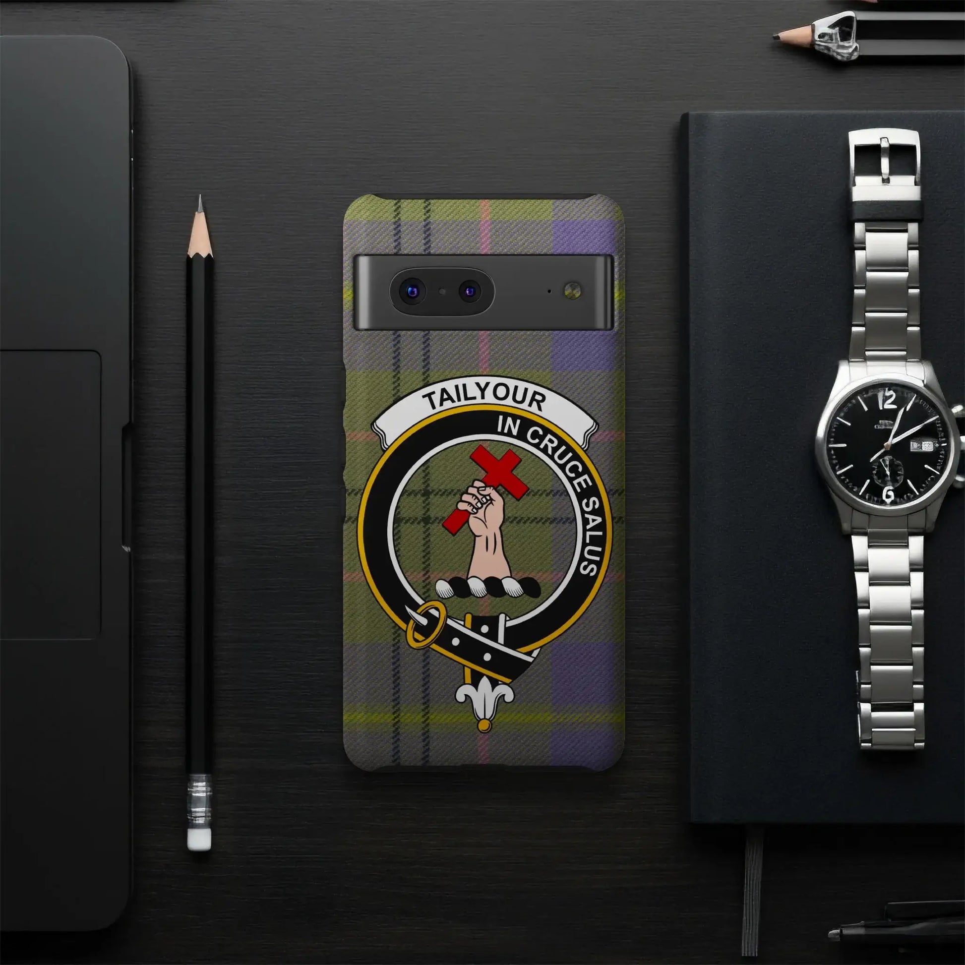 Tailyour In Cruce Salus Tartan Phone Case