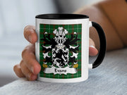 Evans Welsh Family Crest Mug | Welsh Heritage Gift