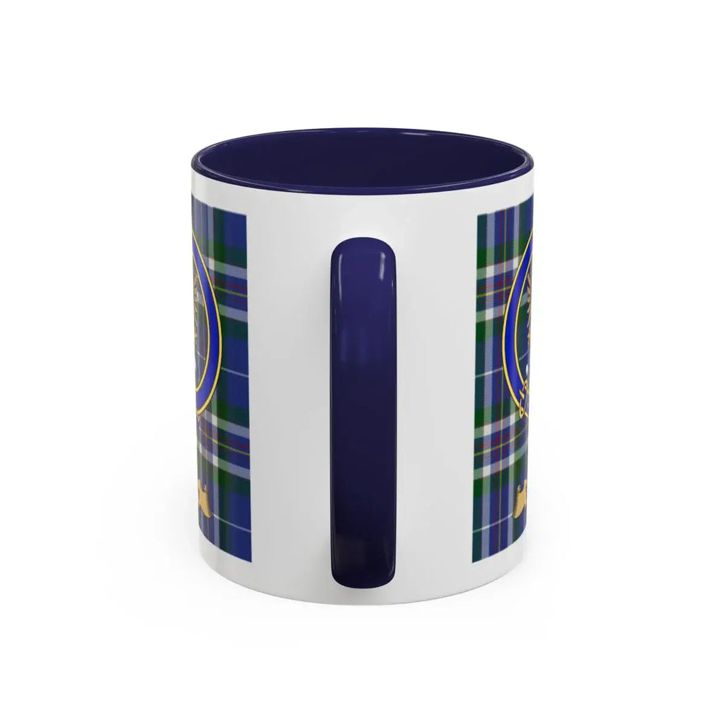 Tovy clan crest mug shown in 11 oz and 15 oz sizes