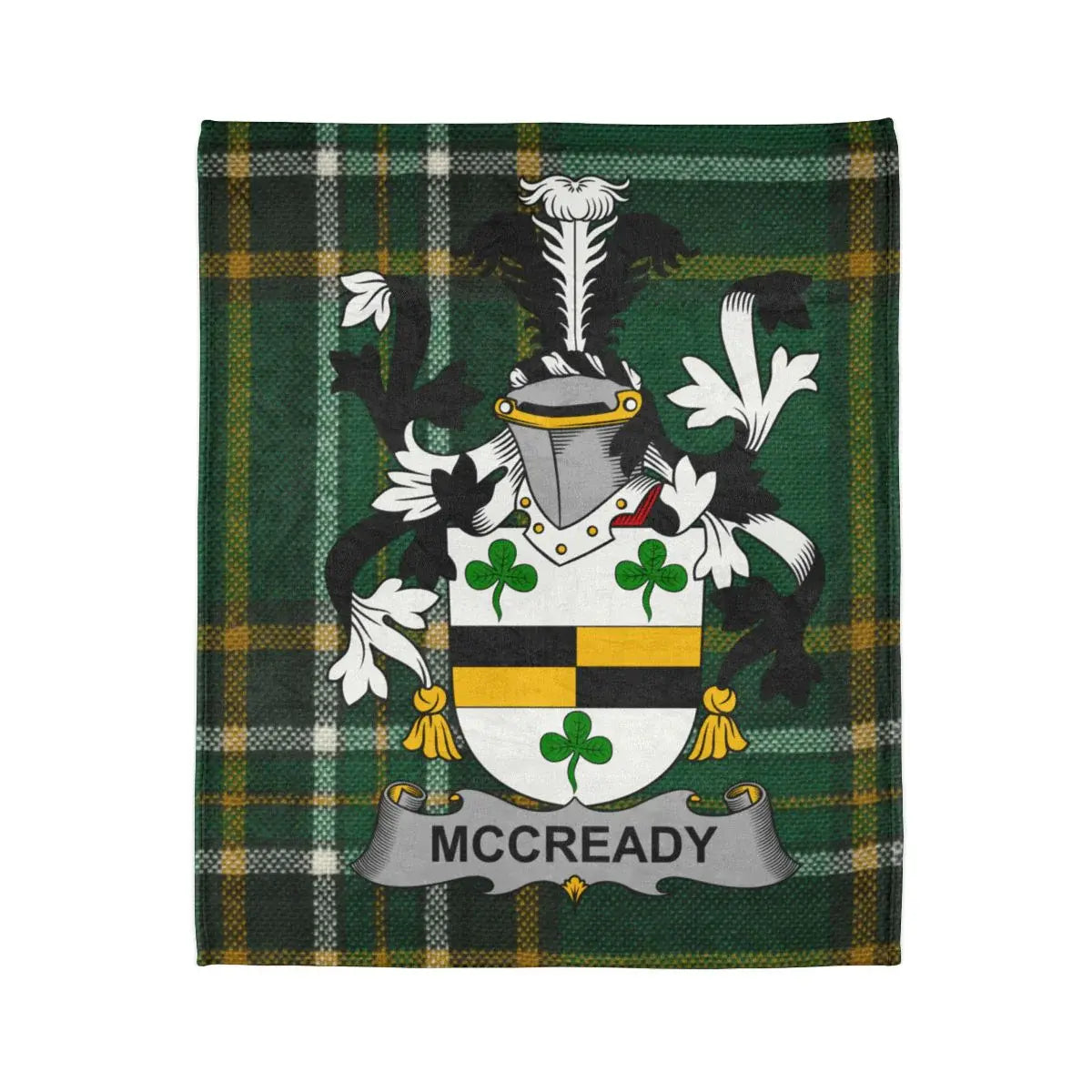 McCready Family Crest Plaid Blanket product