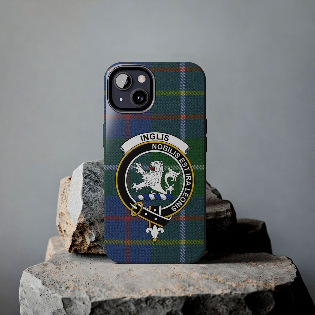 Inglis Clan Scottish Tartan Cell Phone Case - Celtic Ancestry Gifts