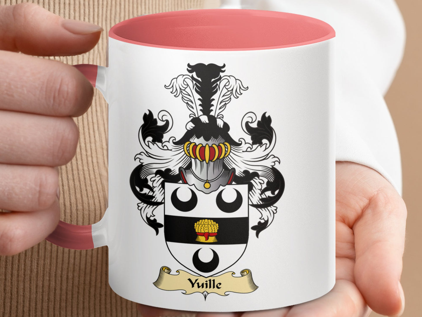 Clan Vuille Scottish Coat of Arms Mug - Living Stone Gifts