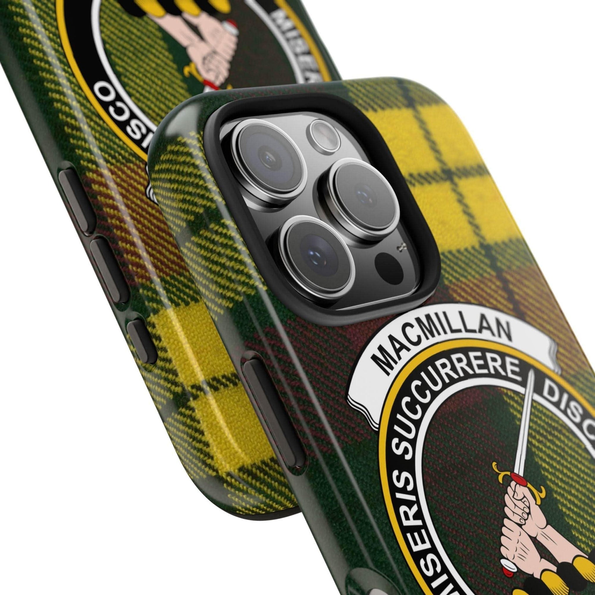 MacMillan Clan Scottish Tartan Cell Phone Case - Celtic Ancestry Gifts