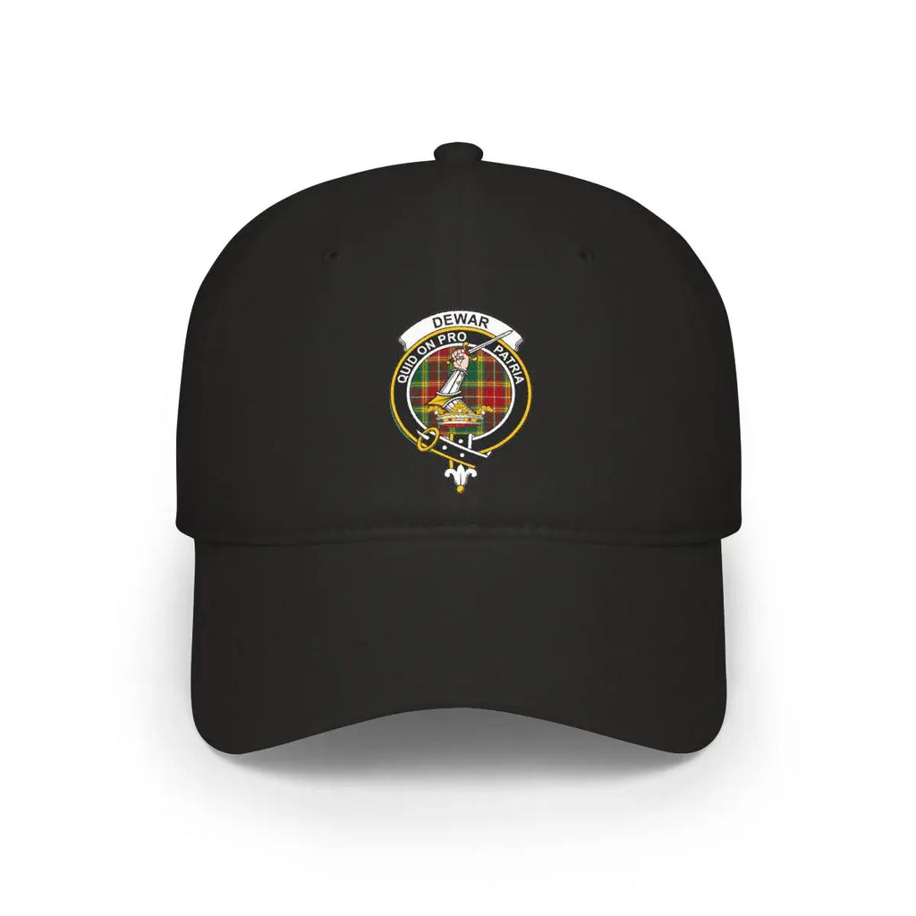 DEWAR Quid On Pro Patria Black Embroidered Cap