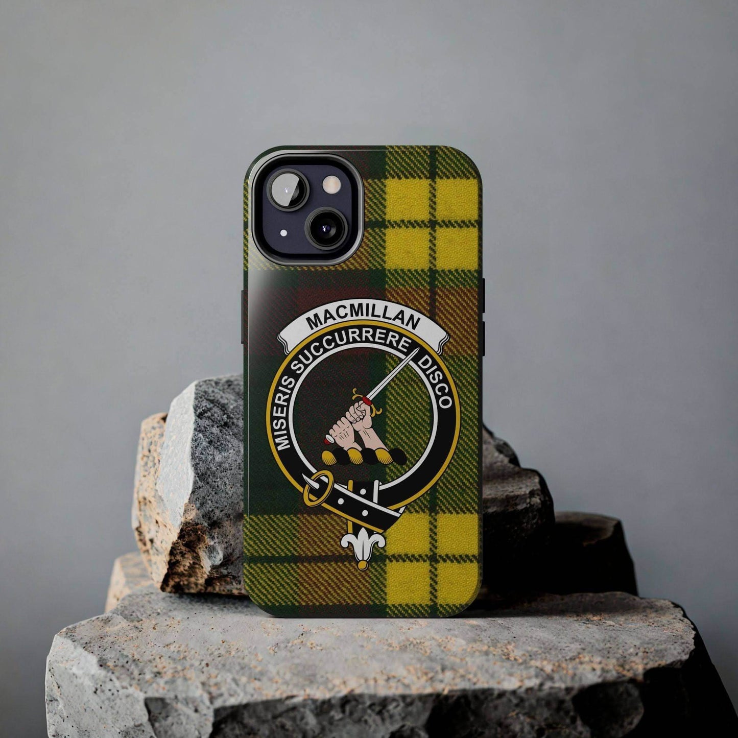 MacMillan Clan Scottish Tartan Cell Phone Case - Celtic Ancestry Gifts