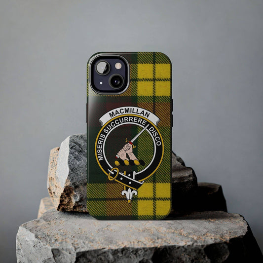 MacMillan Clan Scottish Tartan Cell Phone Case - Celtic Ancestry Gifts