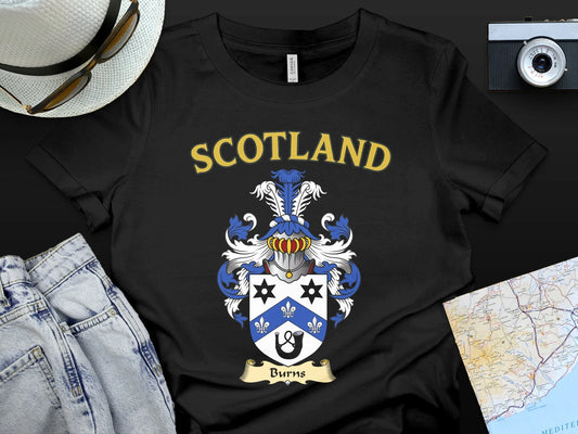 Scotland Family Crest Burns Emblem Classic T-shirt product