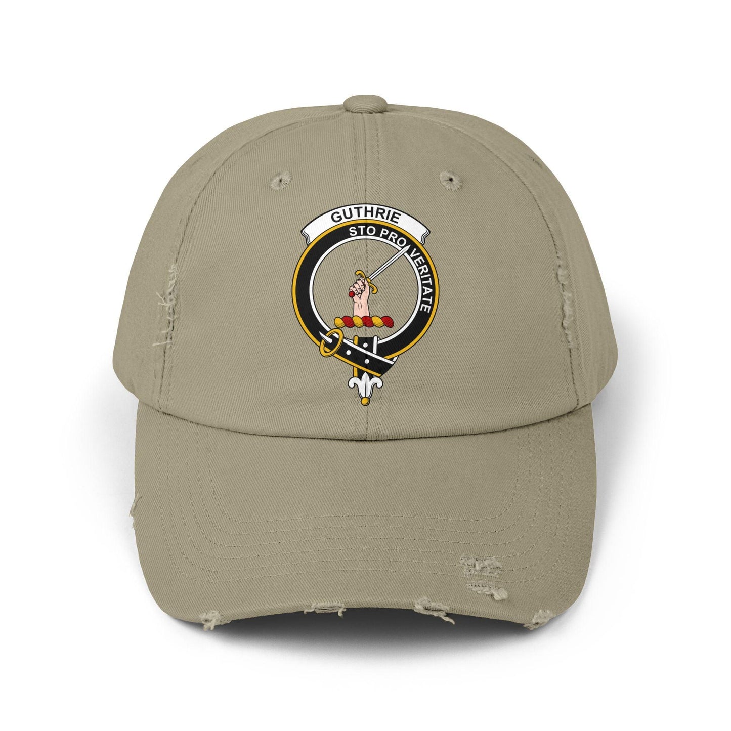 Guthrie Clan Crest Scottish Baseball Cap - Celtic Ancestry Gifts