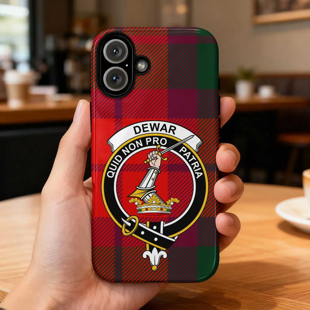 DEWAR Quid Non Pro Patria Coat of Arms Phone Case