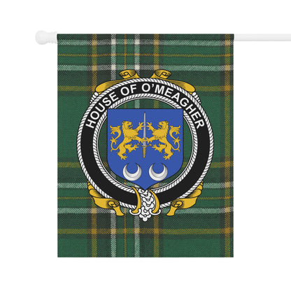 House of O'Meagher Family Crest Flag Design Product