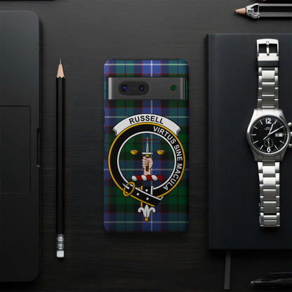 Russell Virtus Sine Macula Tartan Phone Case