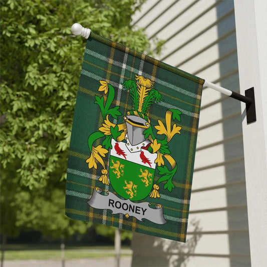 Rooney Family Crest House Garden Flag product