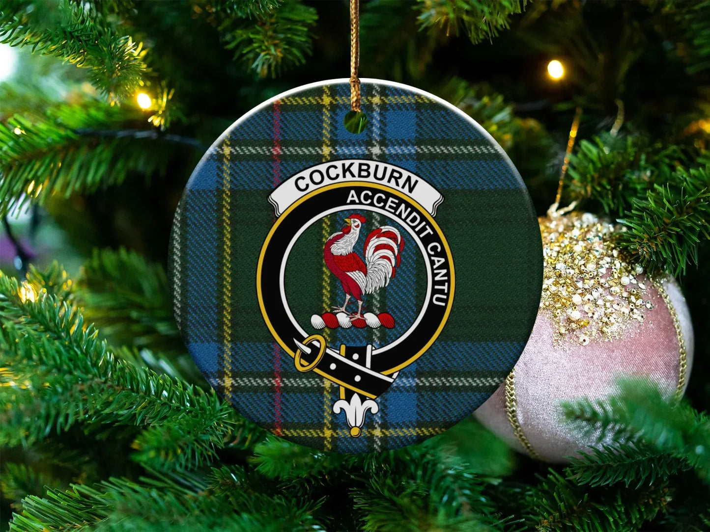 Cockburn Accendit Cantu Festive Ornament product