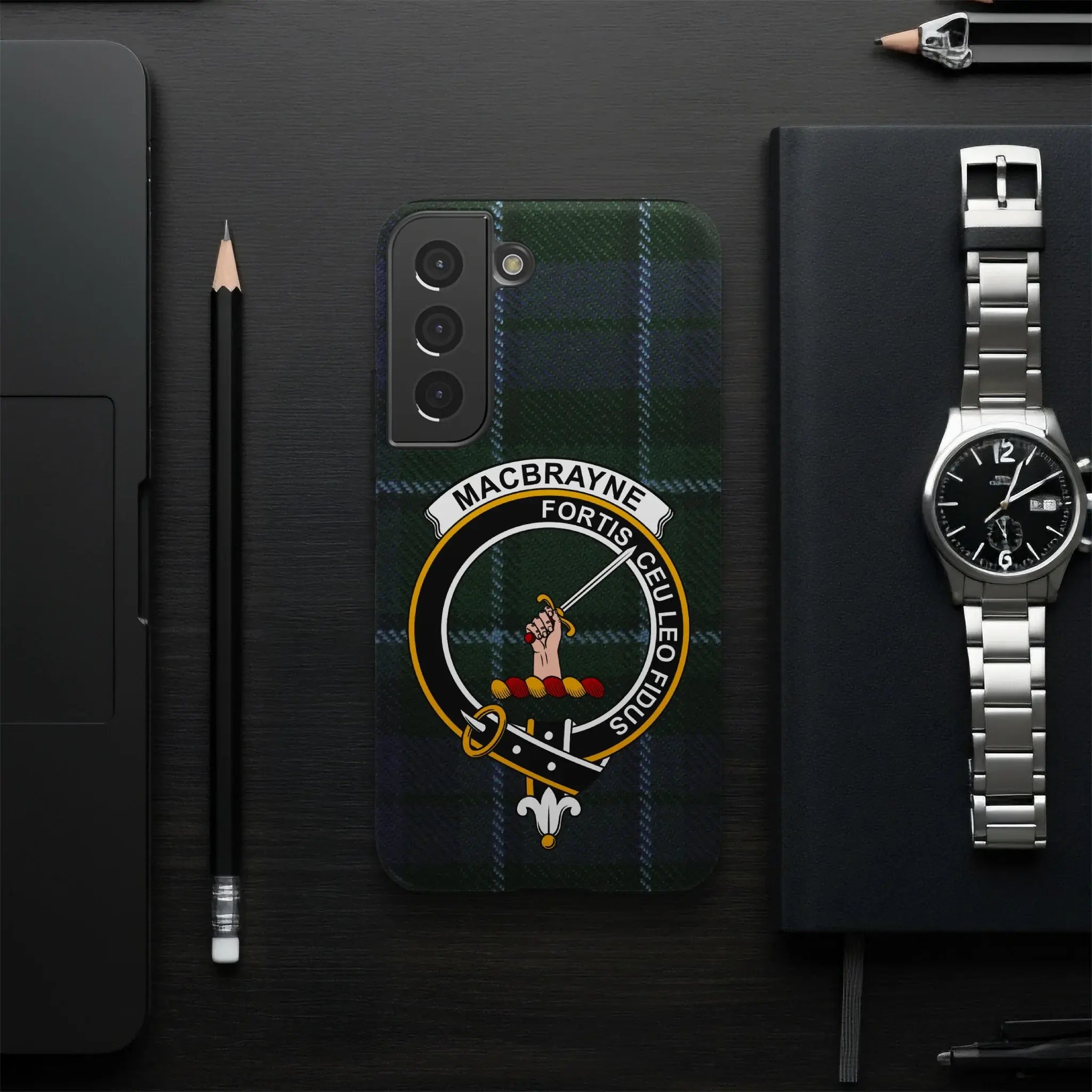 MacBrayne Fortis Celu Leo Fiduss Tartan Phone Case