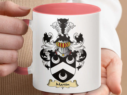 Beautiful Scottish Clan Surname Coat of Arms Mug - Living Stone Gifts