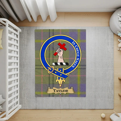 Taylor Crest Plaid Design Baby Nursery Rug product