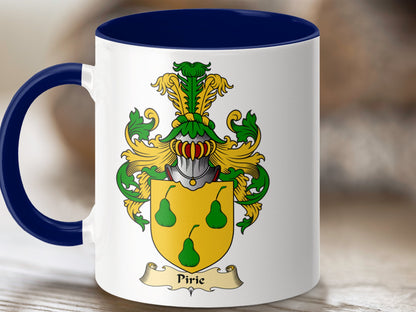 Clan Pirie Scottish Coat of Arms Mug - Living Stone Gifts