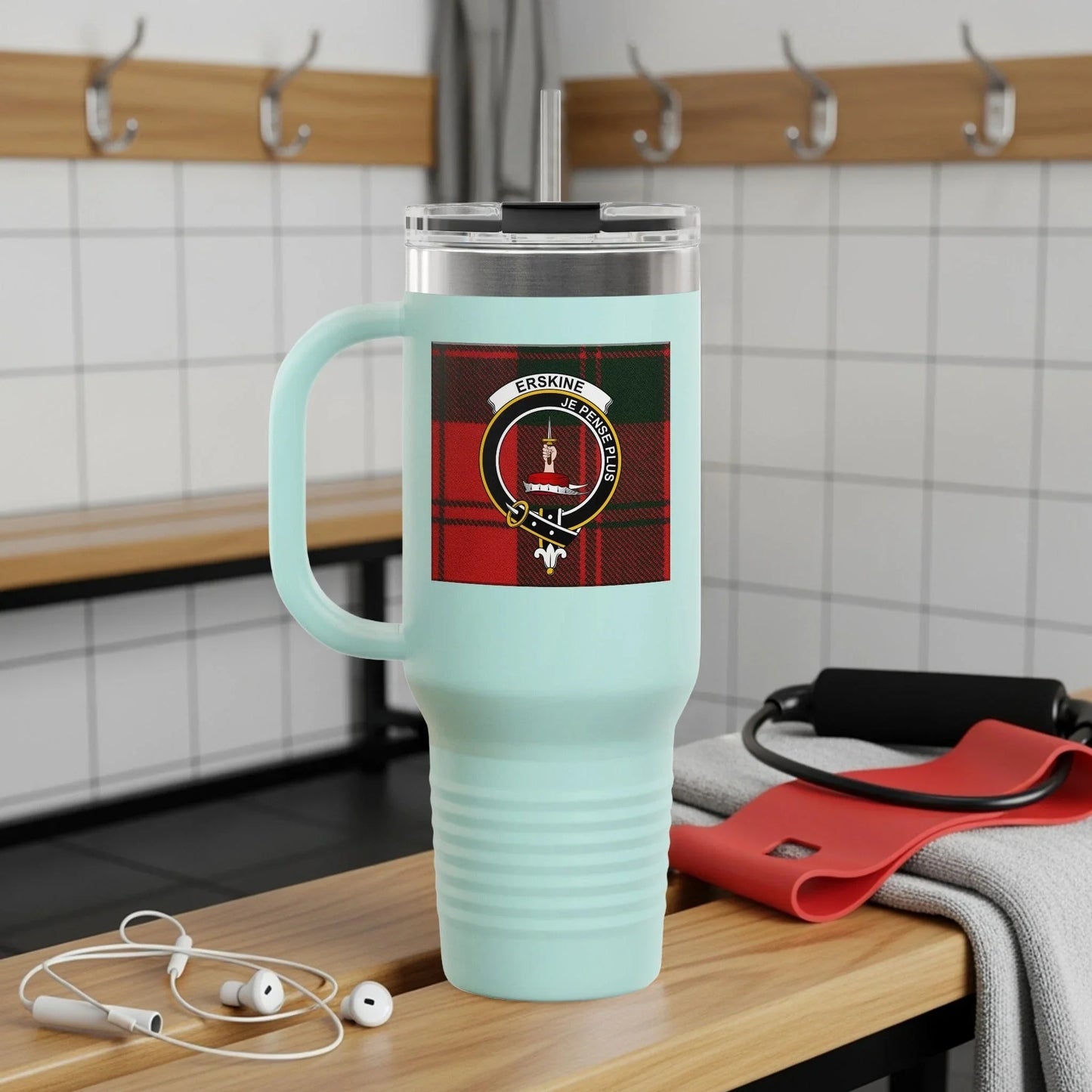 Erskine Scottish Tartan Pattern Insulated Drinkware product type