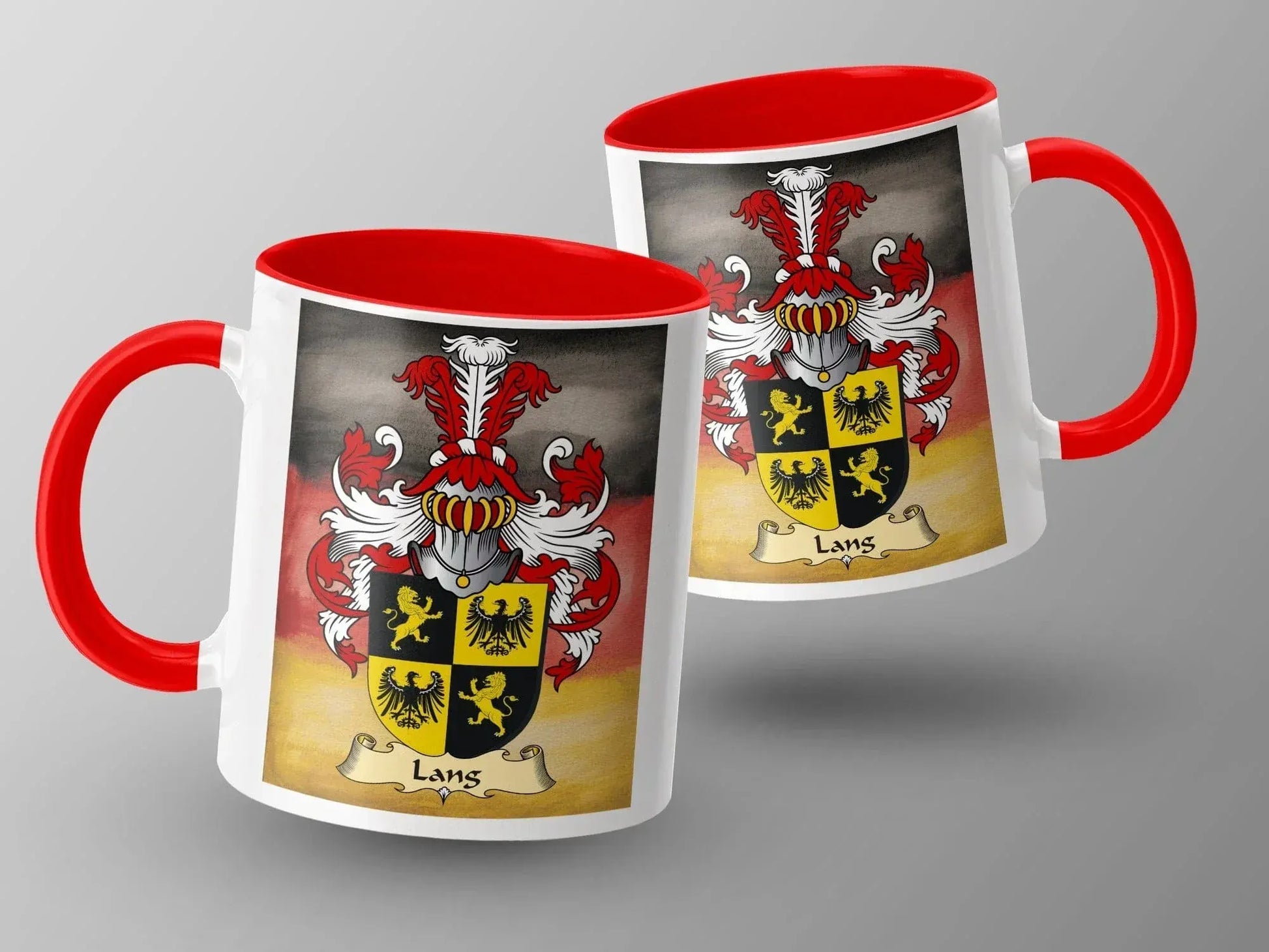 Unique Langs Family Crest Design Mug product