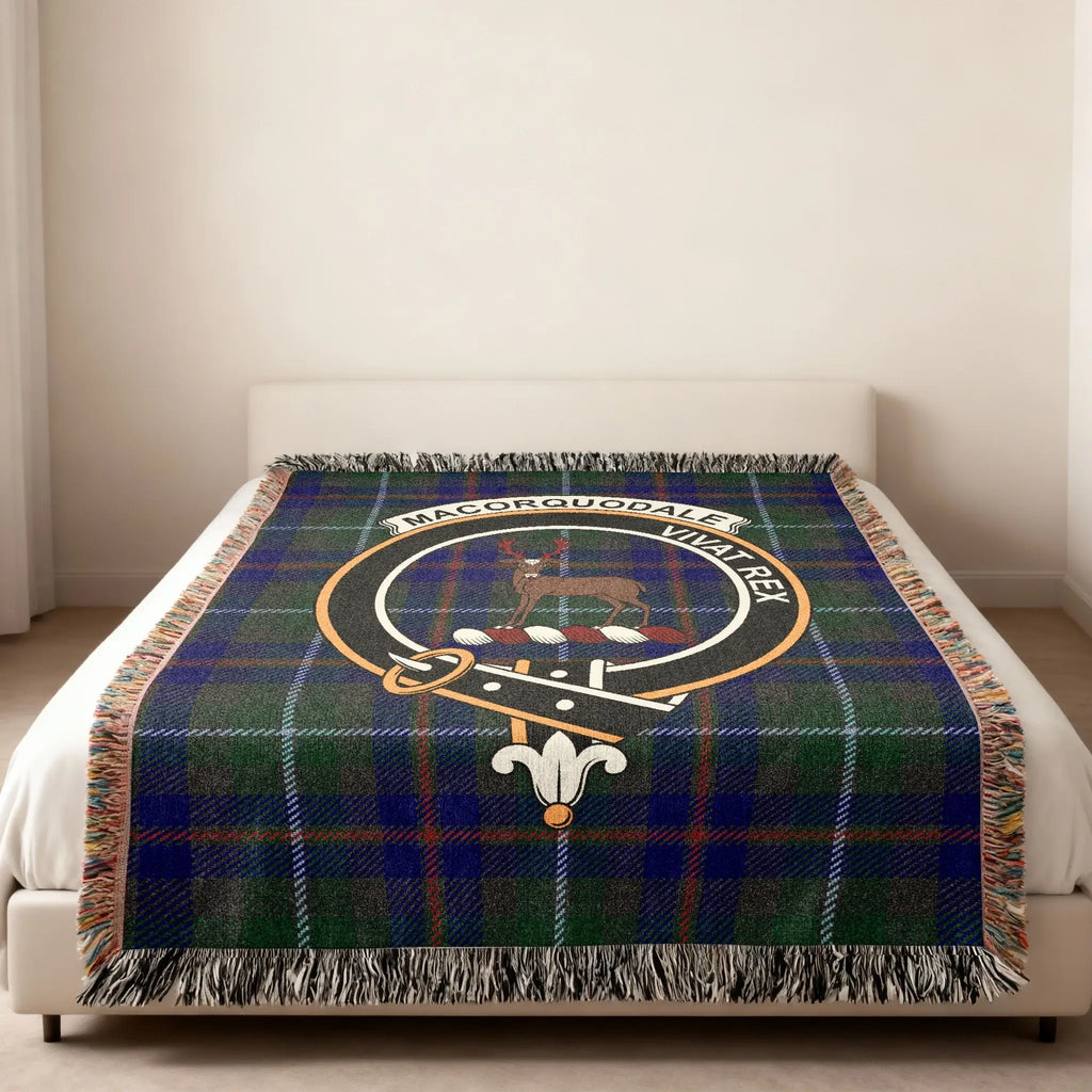 Macorquodale Vivat Rex Tartan Blanket Throw