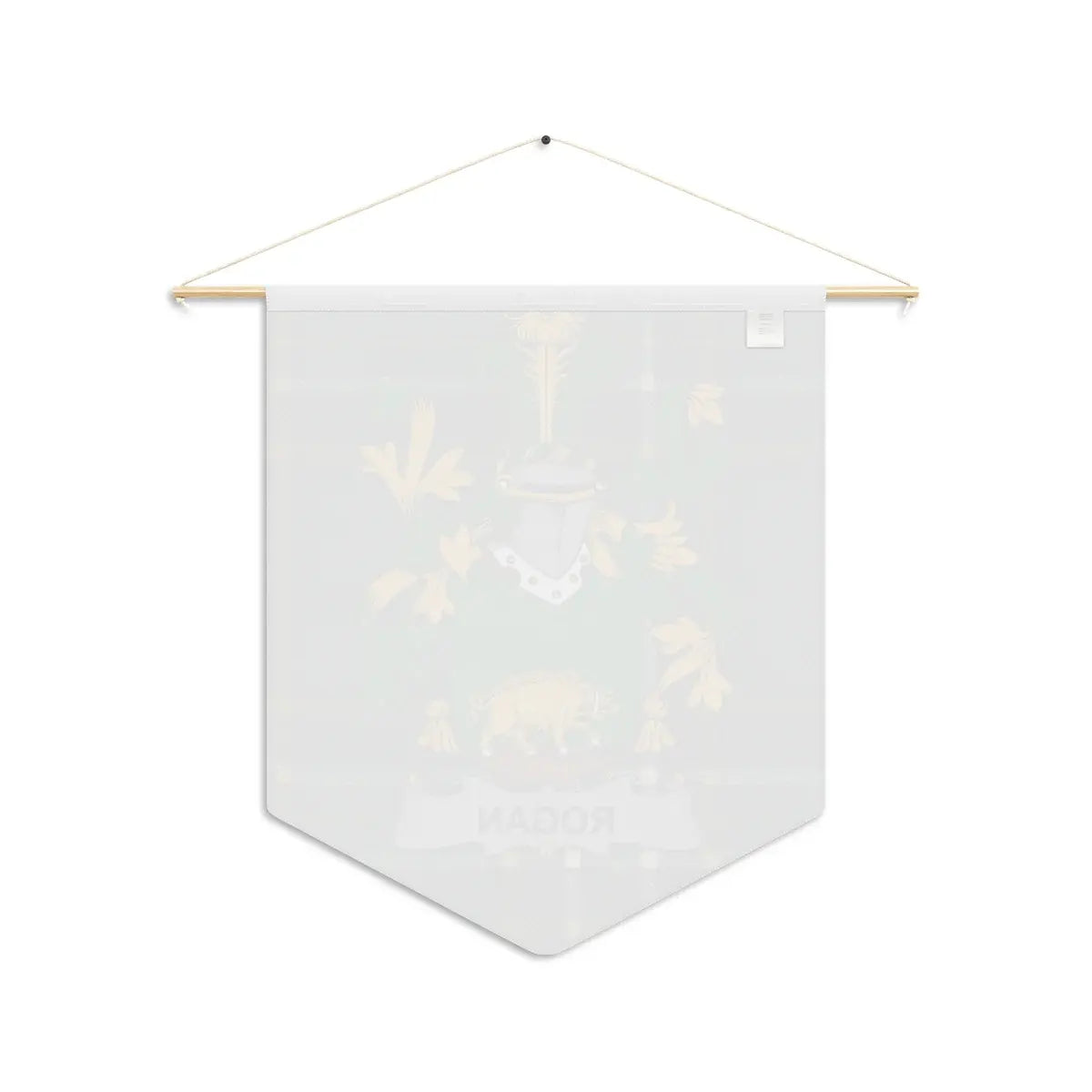 Family Crest Design Printed Hanging Flag product type