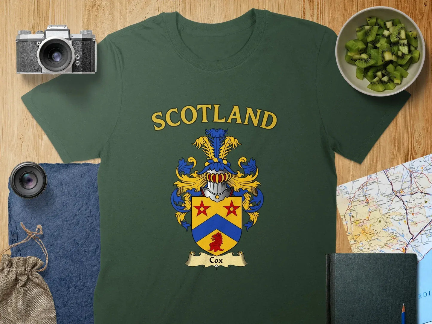 Scotland Family Coat of Arms Graphic T-shirt product