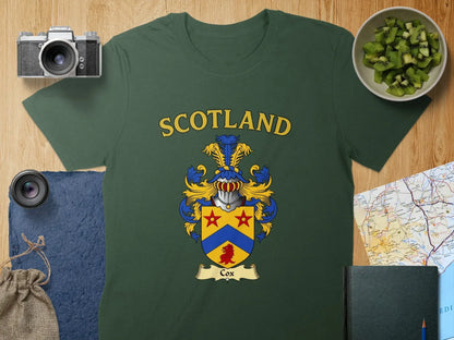 Scotland Family Coat of Arms Graphic T-shirt product