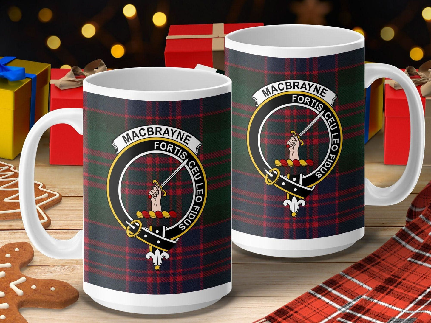 Macbrayne Fortis Celu Fidus Tartan Design Mug product