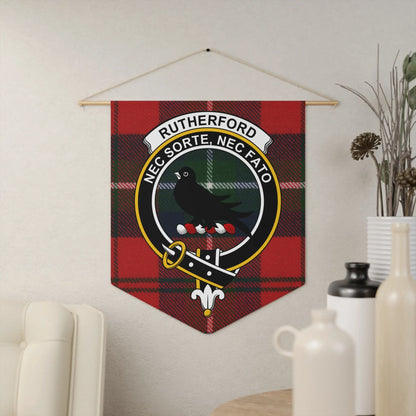 Rutherford Nec Sorte Nec Fato Tartan Wall Hanging product