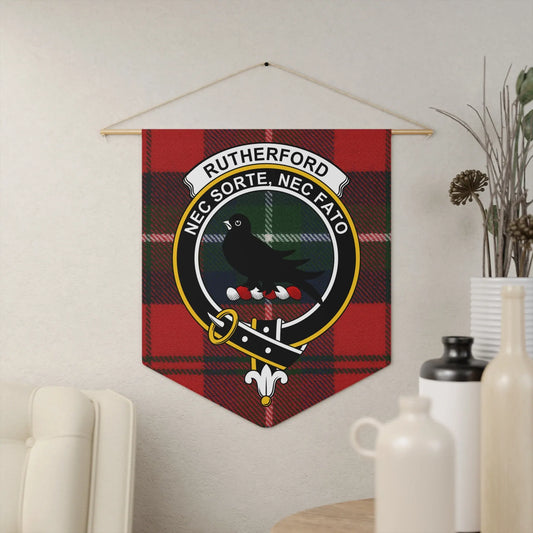 Rutherford Nec Sorte Nec Fato Tartan Wall Hanging product