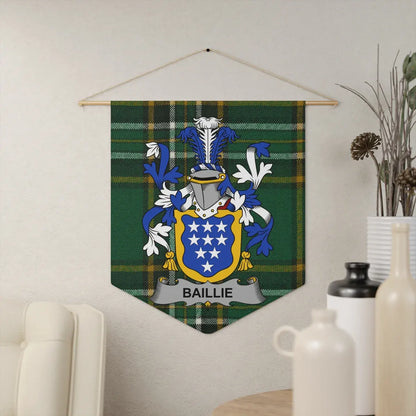 Custom Family Crest Personalized Hanging Wall Banner product