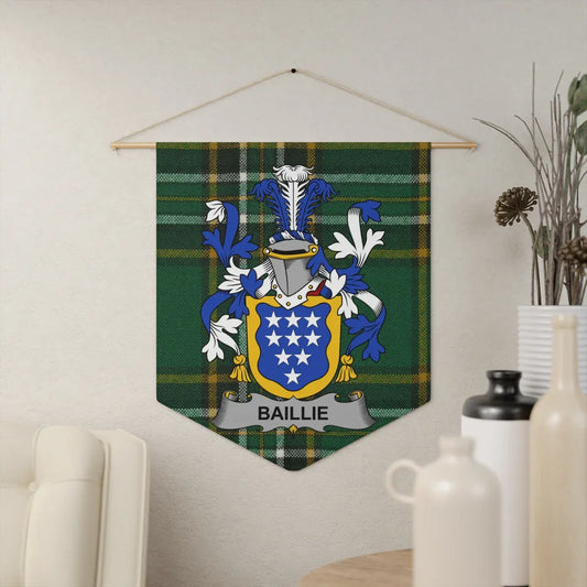 Custom Family Crest Personalized Hanging Wall Banner product
