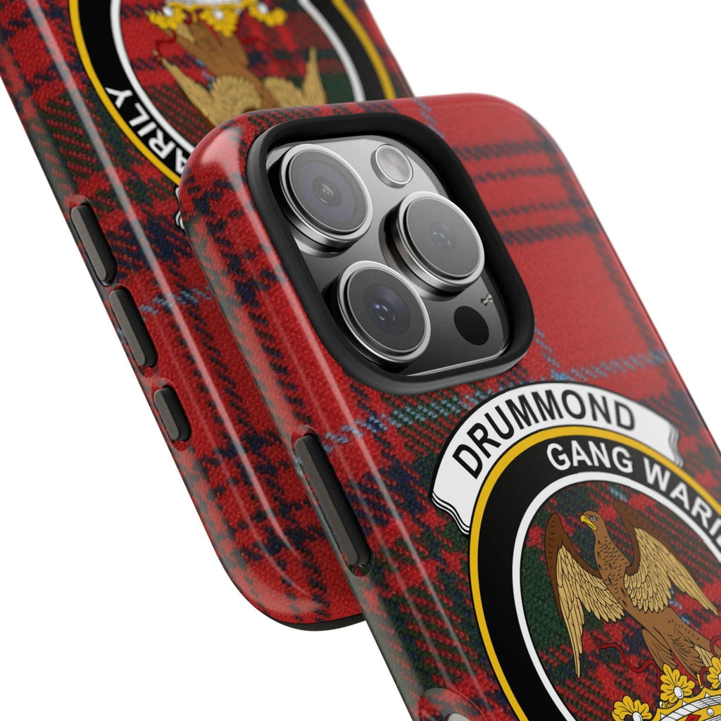 Drummond Clan Scottish Tartan Cell Phone Case - Celtic Ancestry Gifts