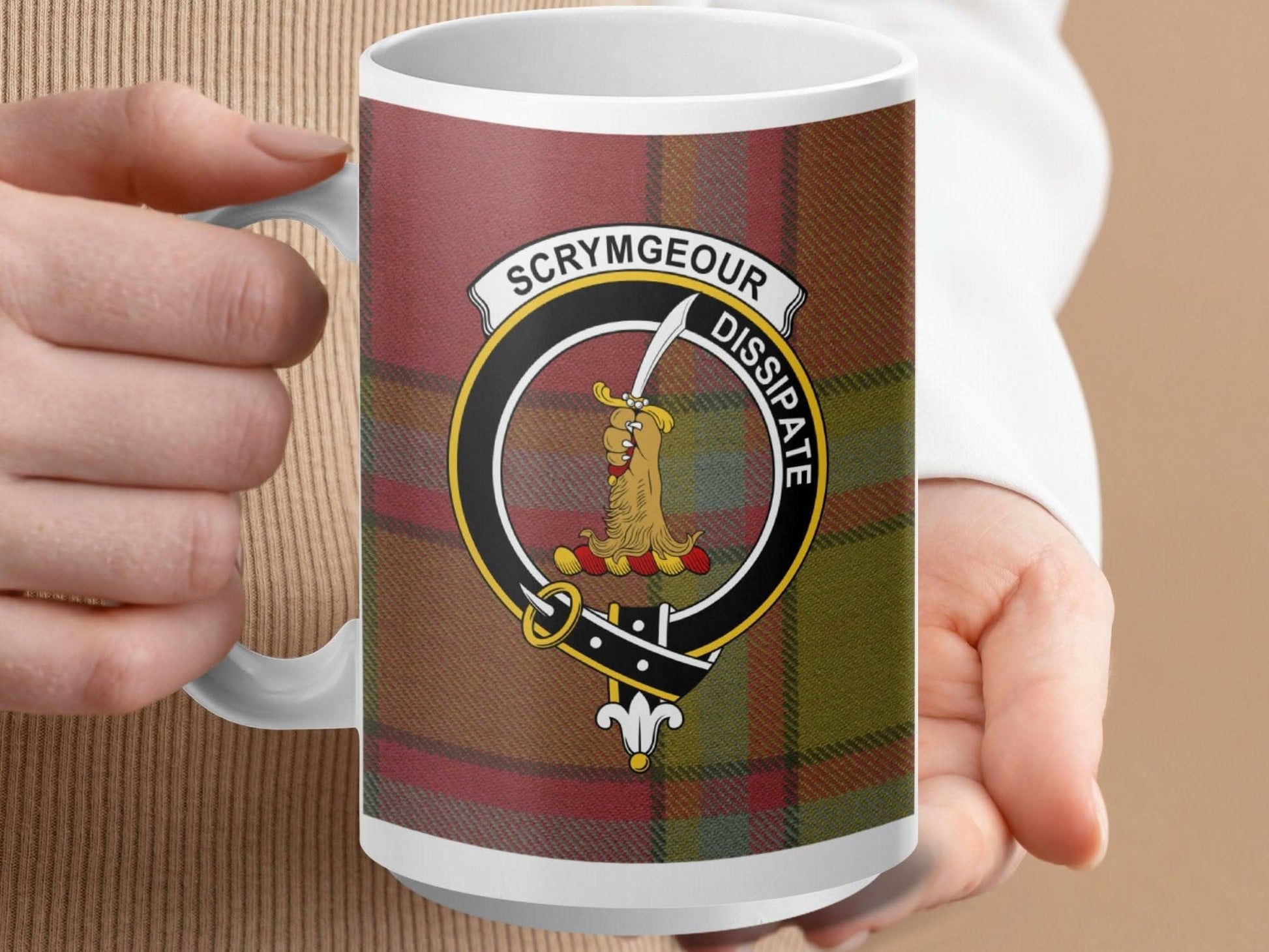 Scottish Clan Scrymgeour Dissipate Emblem Mug product