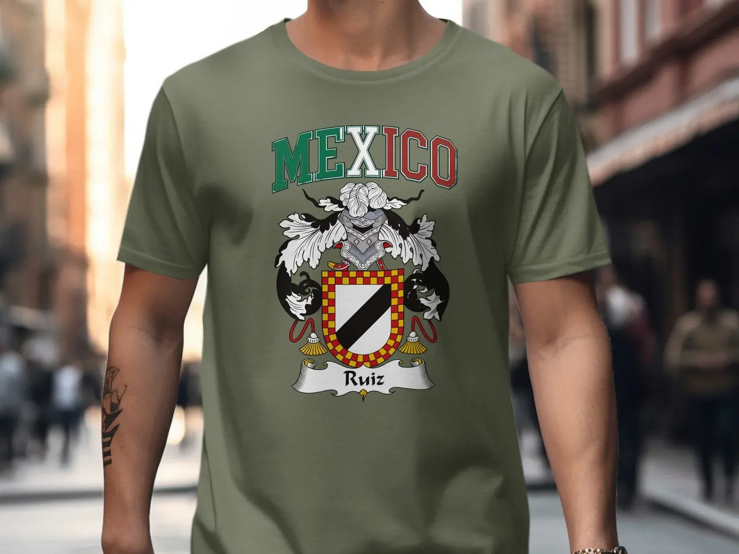Mexico Ruiz Coat of Arms T-Shirt product type